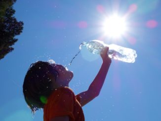 Ilustração de onda de calor