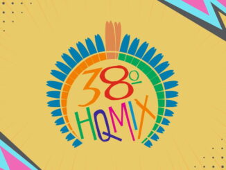 Logo oficial do 38º Troféu HQMIX, utilizado para identificar a participação no HQMIX e o processo de inscrição no prêmio.