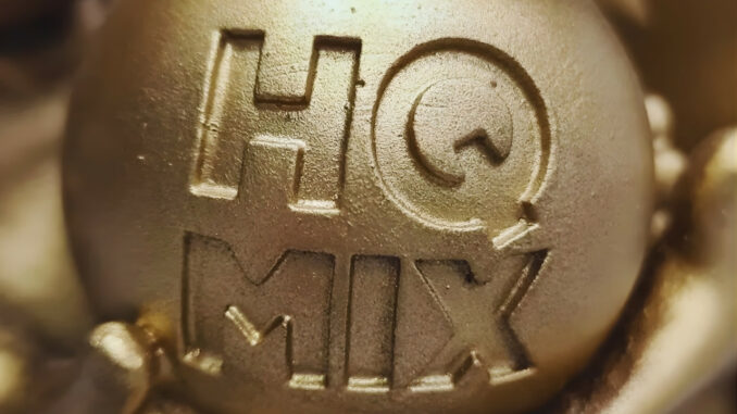 Detalhe da estatueta do Troféu HQMIX