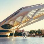 Museu do Amanhã no Rio de Janeiro, um dos museus mais visitados do Brasil