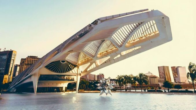 Museu do Amanhã no Rio de Janeiro, um dos museus mais visitados do Brasil