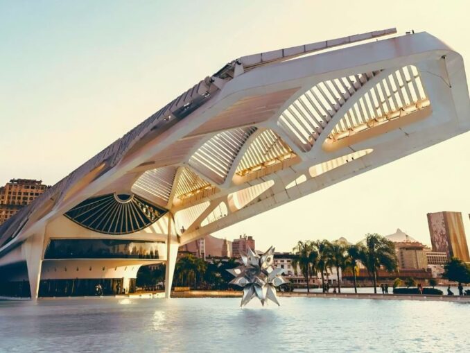 Museu do Amanhã no Rio de Janeiro, um dos museus mais visitados do Brasil